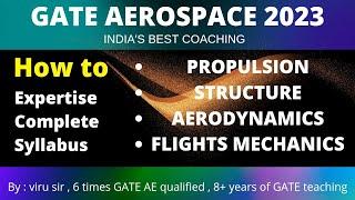 GATE AEROSPACE Engineering complete syllabus | Viru sir IITian | concept library