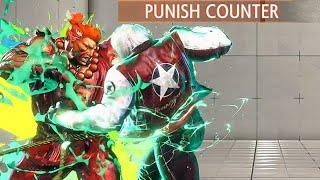 Labbing the Perfect Punish to melt Akuma