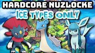 Pokemon Sword Hardcore Nuzlocke - Ice Types Only! (No items, No overleveling, No Dynamax)