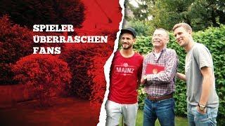 Fabian Frei und Danny Latza überraschen Fans mit ihrer neuen Dauerkarte | 05er.tv | 1. FSV Mainz 05