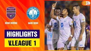 Highlights: Bình Dương - TX Nam Định | Vùi dập không thương tiếc, Hat-trick đỉnh cao của Xuân Son