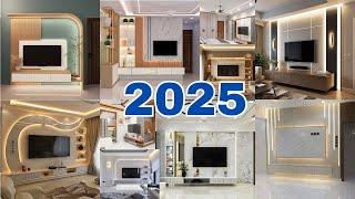 200 Modern Living Room TV Unit Designs for 2025 | Stunning Wall Decor & TV Stand Ideas