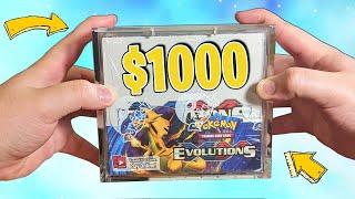 $1000 Pokemon Evolutions Booster Box Unboxing!