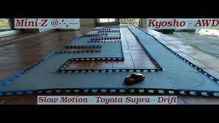 Mini-Z - Slow Motion - Drift - Toyota Supra - 020 @-'-,---