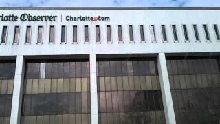 View of the Charlotte Observer Building