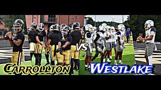 6A Division Football Match Up Of Carrollton High School vs Westlake High School - (Full Highlights)