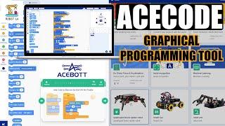 Best Software For Beginners To Learn Programming & Robotics | ACECode | Robot Lk