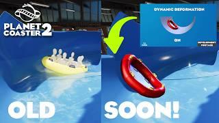 HUGE Updates on FLUMES and honest Apology - Planet Coaster 2 Update