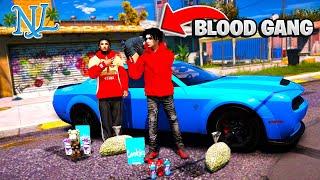 I Joined the BLOOD GANG in GTA 5 RP