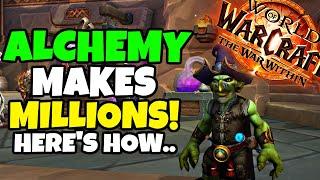 Make MILLIONS With ALCHEMY in The War Within - TWW Goldmaking