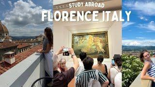 italy travel vlog: study abroad with me in florence italy