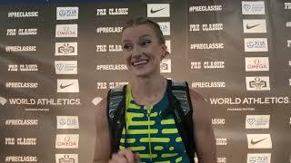 Katie Moon Wins Diamond League Pole Vault Diamond League Final At Pre Classic