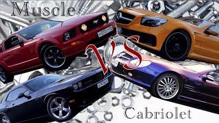 Muscle vs Cabrio. JEMSO DRIVE