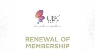 GJEPC MEMBERSHIP RENEWAL