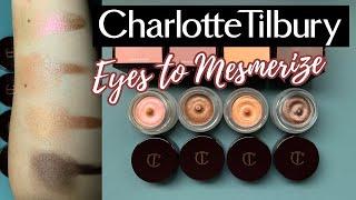 CHARLOTTE TILBURY Eyes To Mesmerize Cream Eyeshadows Sunlit Glow, Exagger-Eyes, Golden Eclipse+