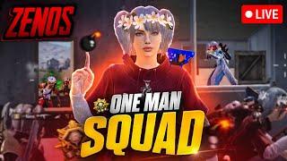 I Play SOLO VS SQUAD FULL RUSH | Zenos LIVE