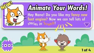 Animate Your Words: Cool Effects for Text Dialog Boxes in Scratch!