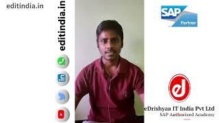 Student Success Story: Thachanamoorthy SAP PP Certified and Placed Consultant