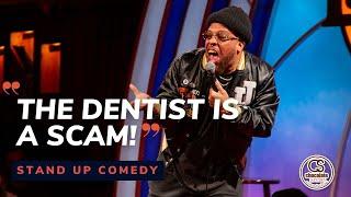The Dentist is a SCAM! - Comedian Tahir Moore - Chocolate Sundaes Standup Comedy