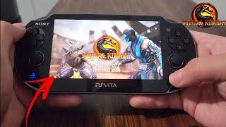 Playing Mortal Kombat 9 on PS Vita in 2023!