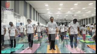 International Yoga Day - Ramaiah Memorial Hospital