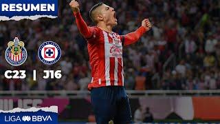 Resumen Chivas vs Cruz Azul | Liga BBVA MX | Clausura 2023 - Jornada 16