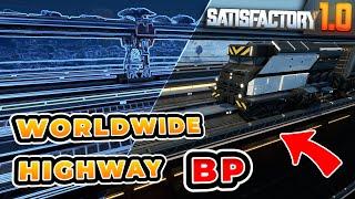 AMAZING Worldwide Highway Network In Satisfactory!