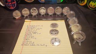 SILVER COMMUNITY CHALLENGE VIDEO!!! 1oz Indian head buffalo rounds