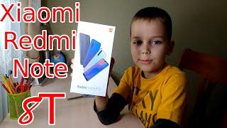 Xiaomi Redmi Note 8T unboxing smartphone from China AliExpress