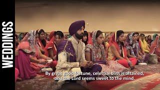 Full Length Sikh Anand Karaj Ceremony with English Lavaan Subtitles