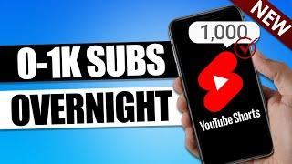 How To Grow 1000 Subscribers on YouTube OVERNIGHT (NEW SECRET TO GROW FROM 0-1K Subscribers FAST)