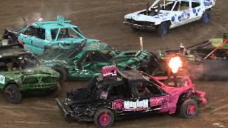 Utah County Fair Demolition Derby 2015