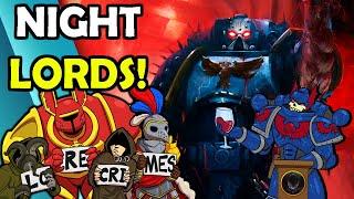 NIGHT LORDS w/ @Red - Warhammer 40K Pub Quiz | LoreCrimes Podcast