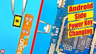 How to replace Android Mobile phone side power button on off switch & volume  buttons Tutorial19