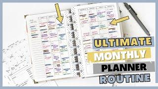 The Ultimate Monthly Planning Routine