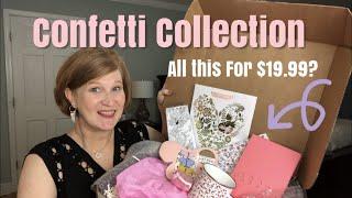 Confetti Collection /⭐️ Awarded Best Box Under $25 ⭐️/ How Do They Pack So Much Inside?