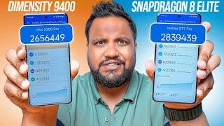 Snapdragon 8 Elite vs Dimensity 9400 Performance & Gaming Tested ft. Realme GT 7 Pro