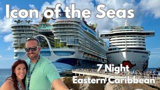 7 night eastern Caribbean cruise on Royal Caribbean’s Icon of the Seas