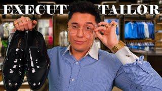 ASMR | Executive Suit Tailor Fitting & Pampering | Mob Boss Roleplay