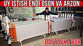 UY ISITISH OSON VA ARZON. RADIATOR OTOPLENIYA