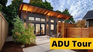 Granny Flat Home Tour | 490 square foot ADU | Tiny Home Tour w/ Maxable