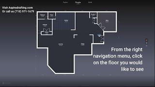 Create 2d Floor plans using Realsee software