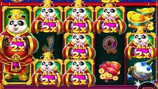 HITTING SOME SUPER BONUS BIG WINS ON FAT PANDA SLOT