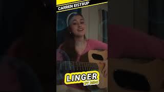 Carren Eistrup LINGER Cover | Singing While Playing Guitar | Eat Bulaga TVJ TV5 Dabarkads | PT