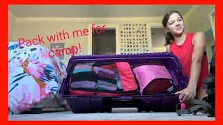 Pack with me for camp! +packing and camp hacks