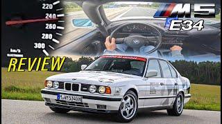 BMW M5 E34 RING TAXI // REVIEW on AUTOBAHN