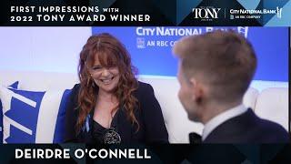 2022 Tony Awards First Impressions | Deirdre O'Connell - Dana H.