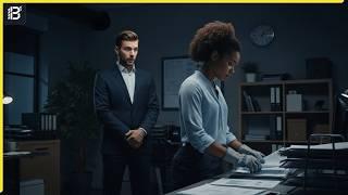 Black Female Intern Stays Late to Help Co-Worker — CEO Doesn't Know He's Watching Everything