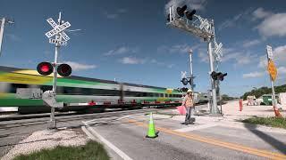 Brightline 110 MPH Testing in Martin County Board of County Commissioners & St. Lucie County