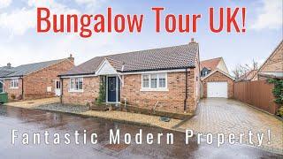 BUNGALOW TOUR UK  Superb property! For Sale £350,000 Watton, Norfolk - Longsons estate agents.